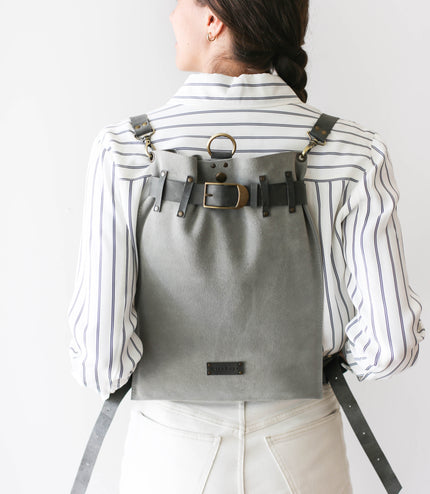 Suede Backpacks
