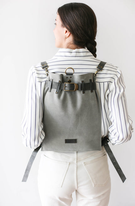 Suede Backpacks