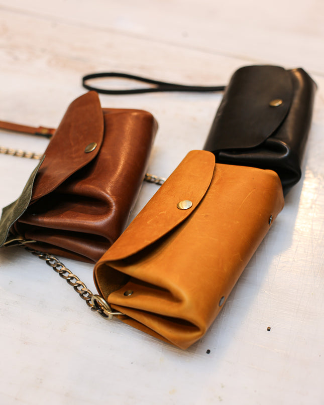 Leather Mini Crossbody Bag