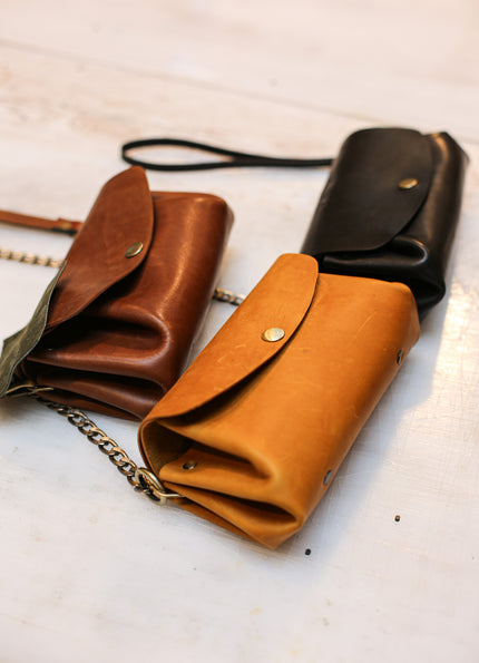 Leather Mini Crossbody Bag