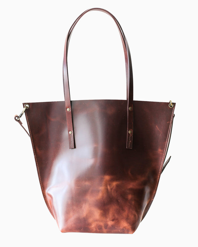 Leather Boat Tote